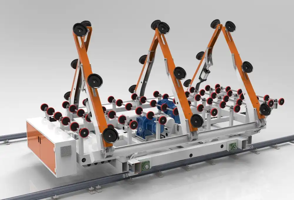  CNC shaped glass cutting machines