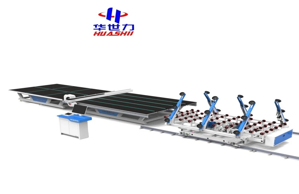 CNC shaped glass cutting machine