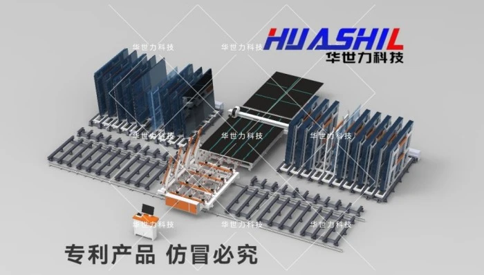  fast speed glass cutting machine