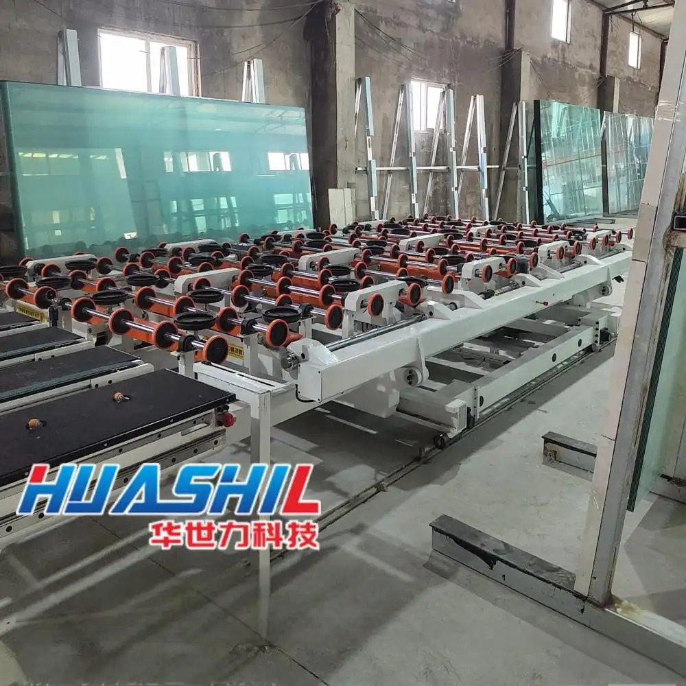 Auto glass cutting line machines 