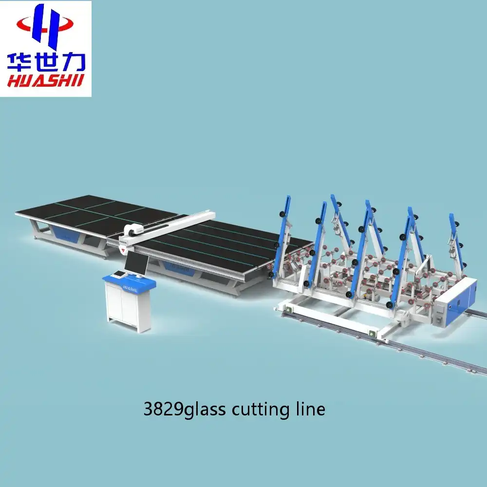 CNC (Computer Numerical Control) glass cutting assembly lines  CNC (Computer Numerical Control) glass cutting assembly lines