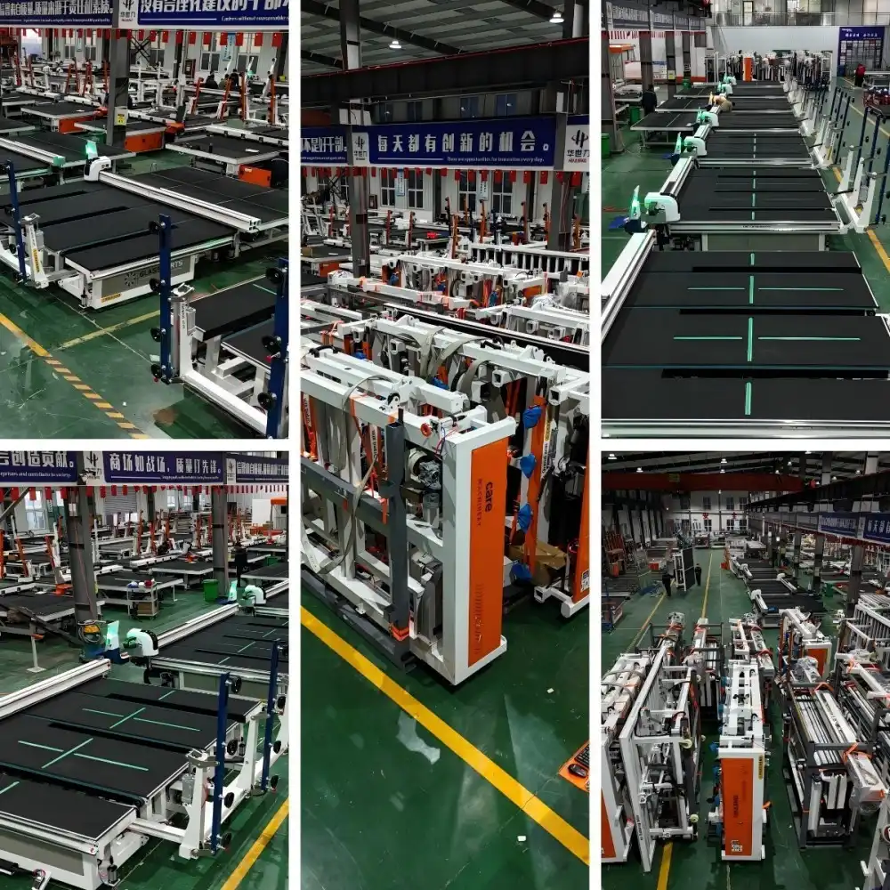 float glass cutting machine