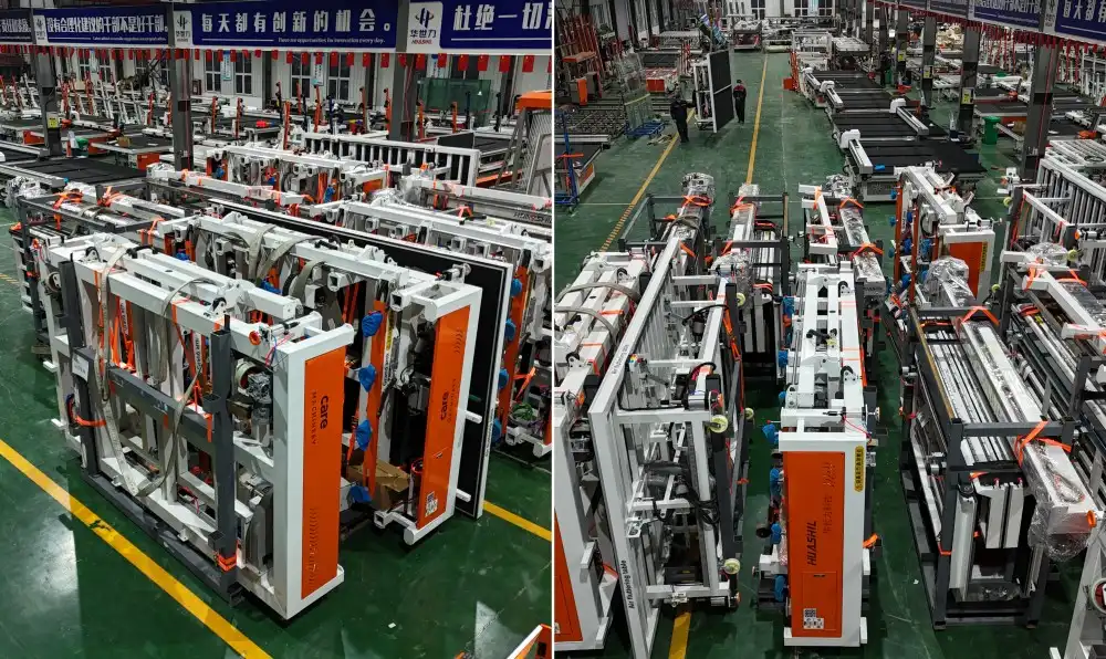 Glass deep cutting machines