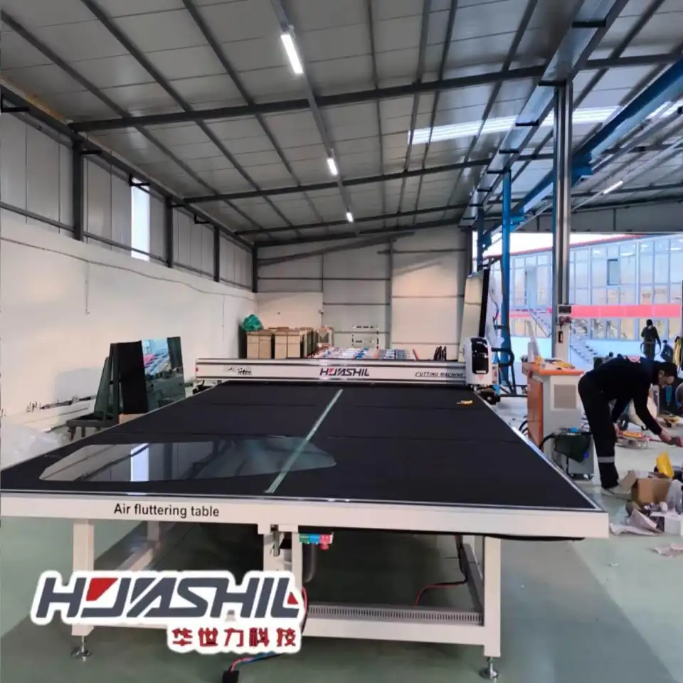 mirror loading and cutting machines