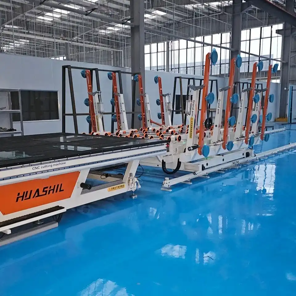 integrated glass cutting machine, integrated glass cutting machine,
