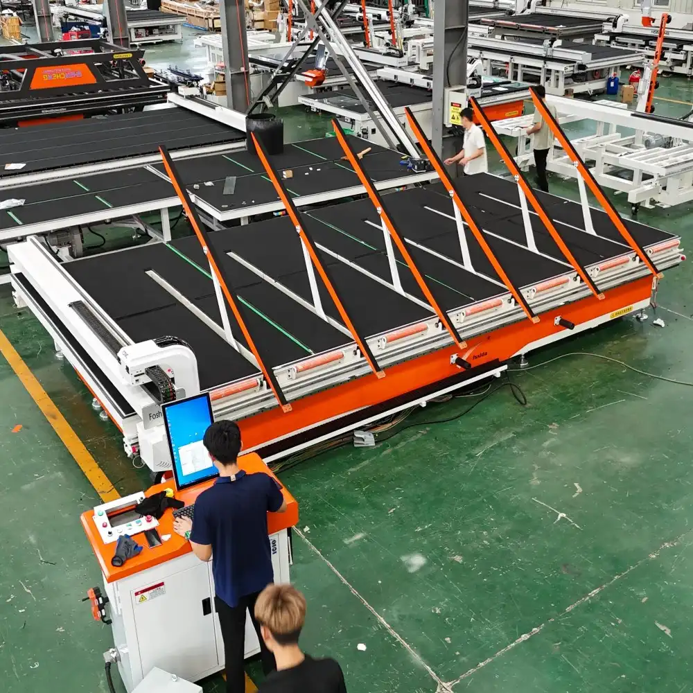 màquina de línia de tall de vidre màquina de línia de tall de vidre