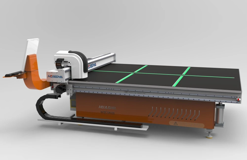  auto glass cutting line machines