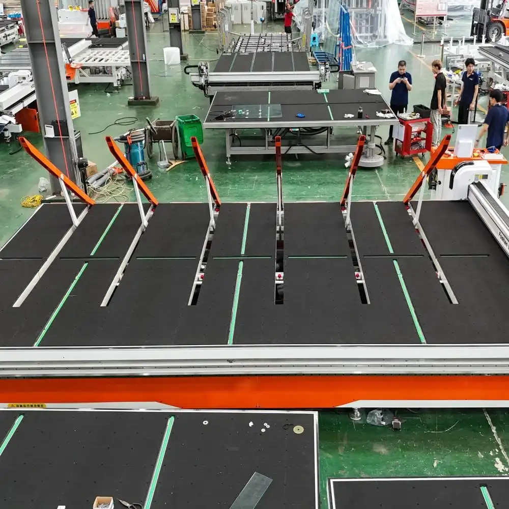 glass cutting line machines
