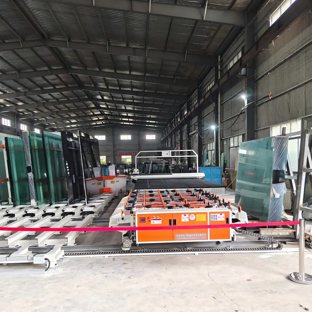  mirror loading and cutting machine