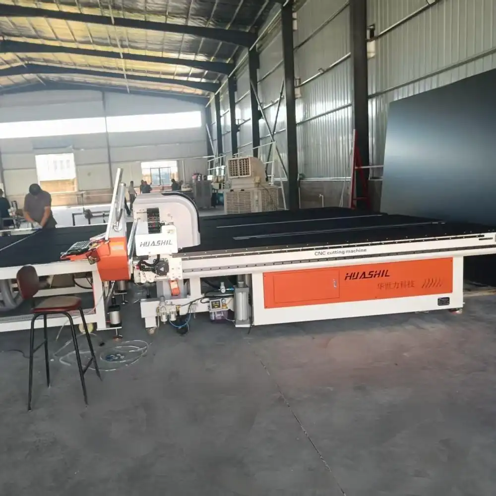  semi automatic glass loading machine