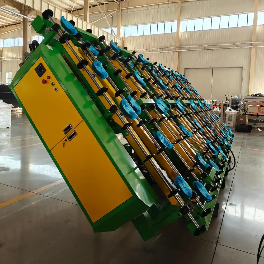 automatic double glass processing machine
