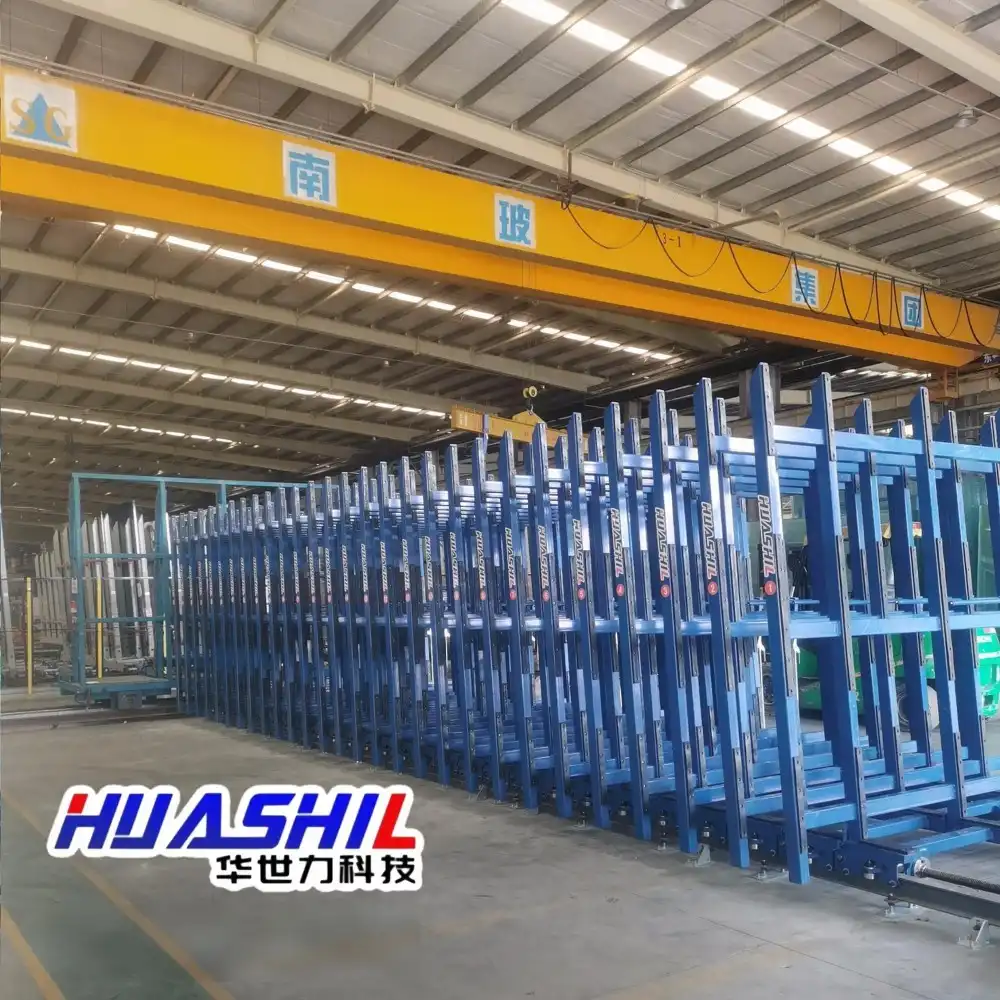 Float glass double machinery 
