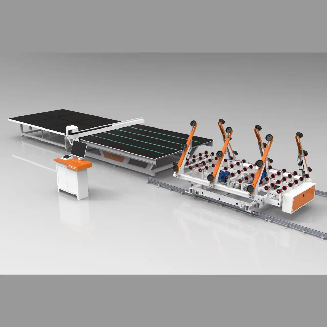 glass loading table