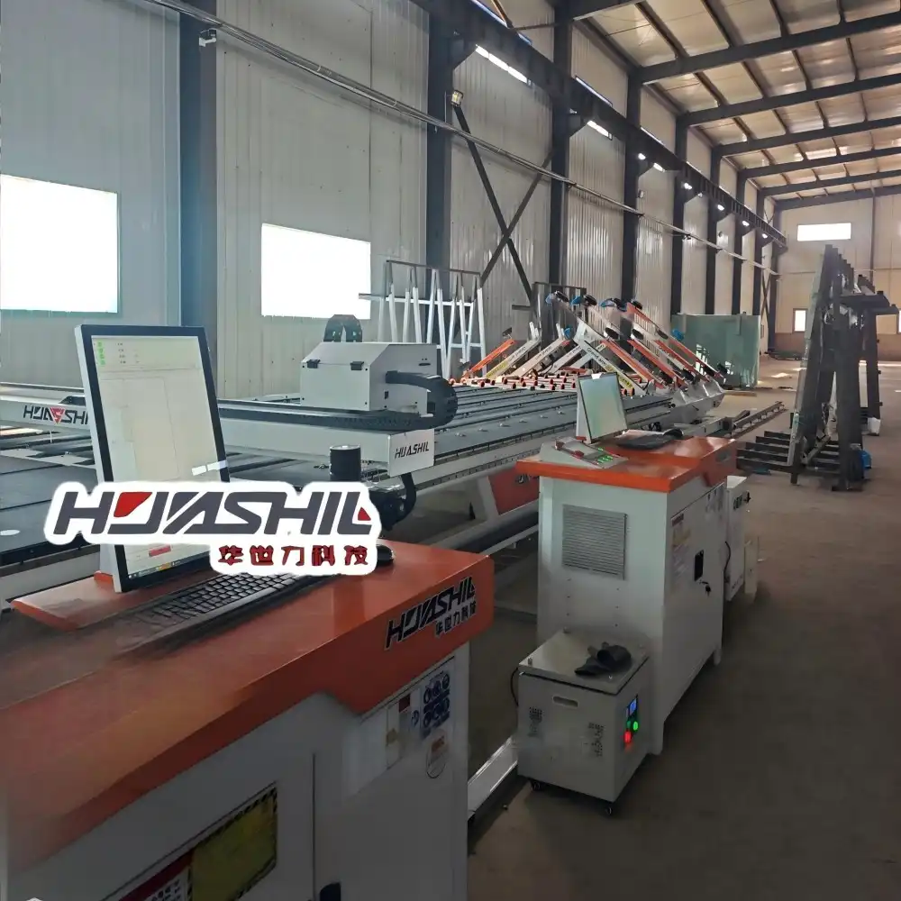 automatic glass cutting assembly lines