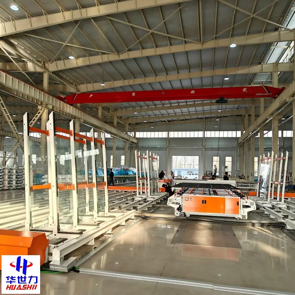 glass bilateral edging machine