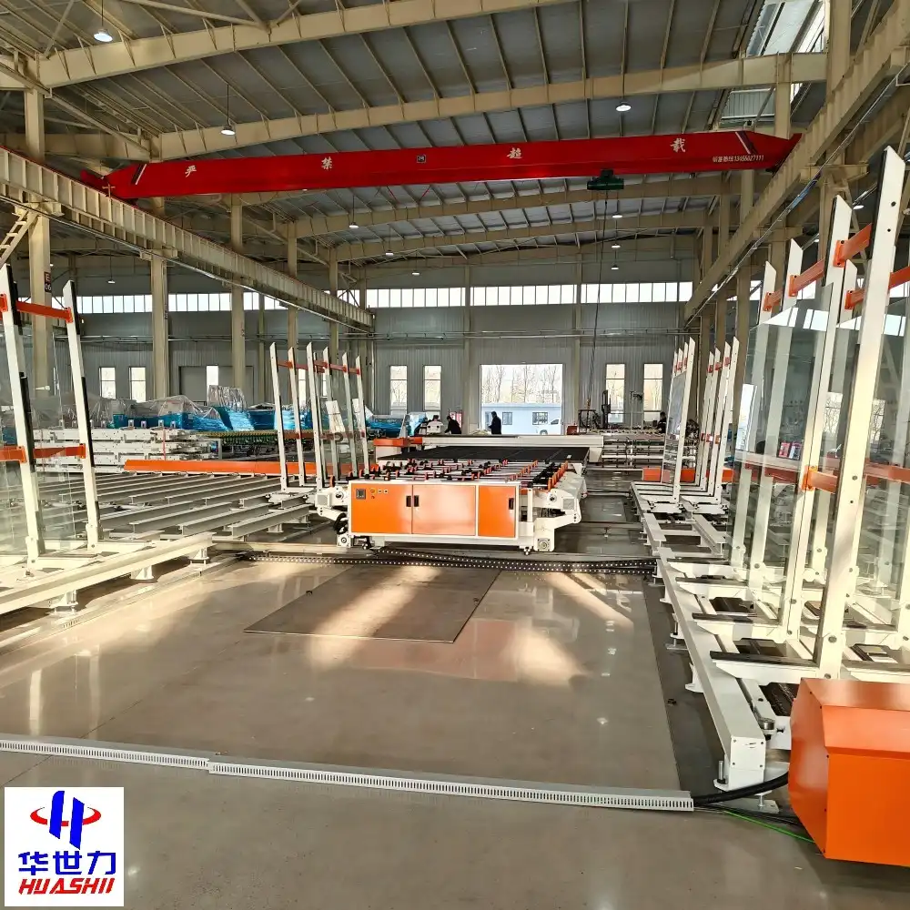 automatic glass loading machine