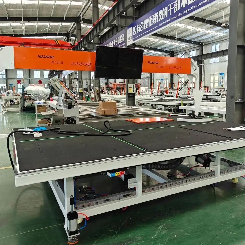 industrial glass cutting table industrial glass cutting table
