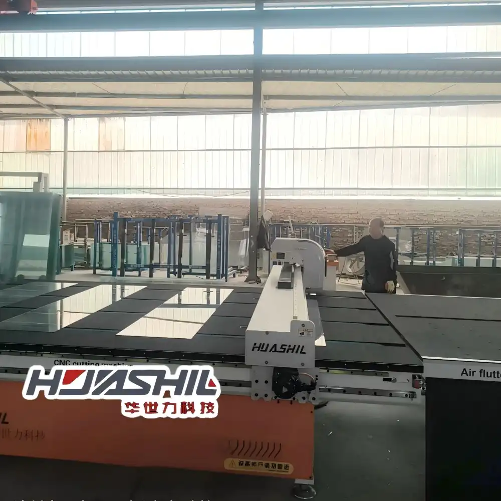 a furniture glass machine