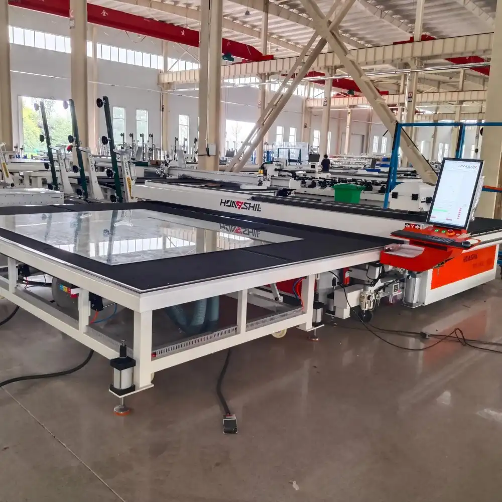 door glass cutting machine