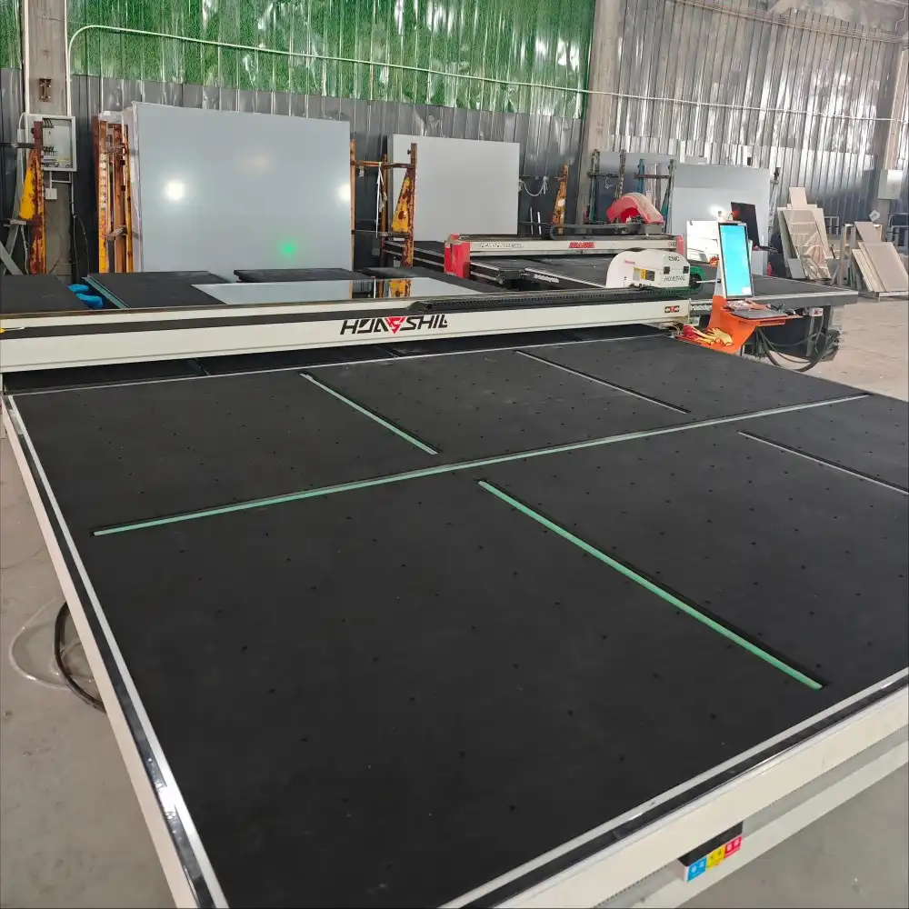 low cost automatic glass cutting line low cost automatic glass cutting line