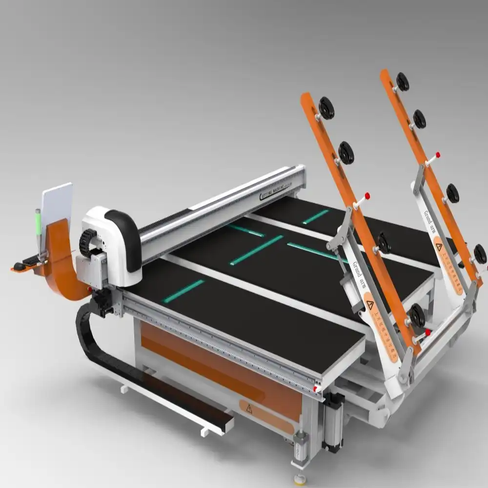 What Safety Precautions Should Be Taken When Using a Glass Cutting Table Machine?