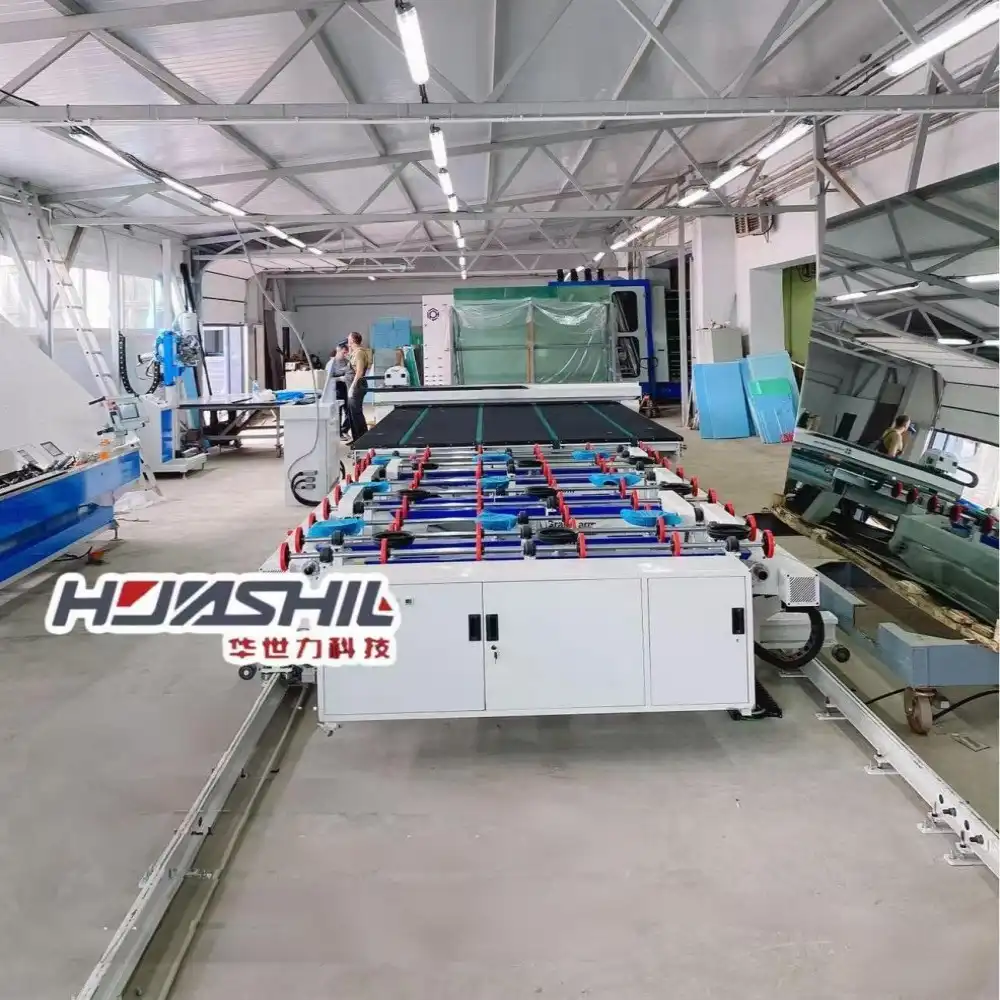 Màquines de línia de tall de vidre: Millora de l'eficiència del polit de vores