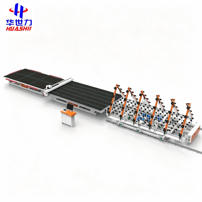 Jumbo glass cutting machine