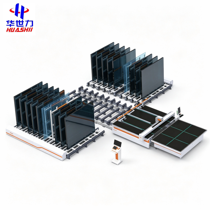 Glass auto cutting machine